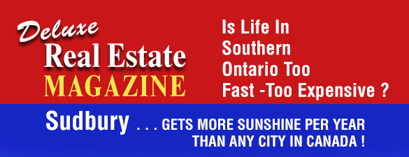 Deluxe Real Estate Magazine Ad for Sudbury in Dundas Ontario